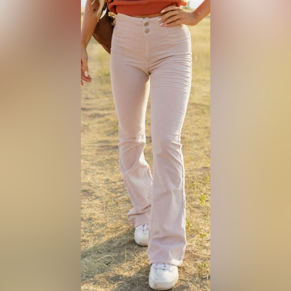 We The Free-Stone colored Corduroy Pants